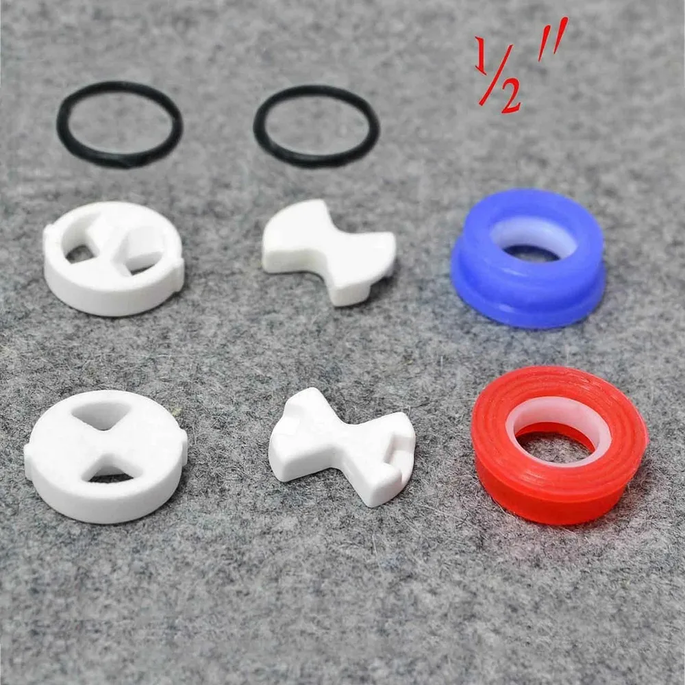 Silicone Tap Washer - 8 Pz/set Disco Ceramico Rondella In