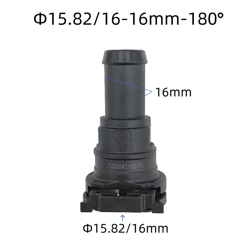 Plastic Pipe Clip - 15.82 connettore rapido in plastica per
