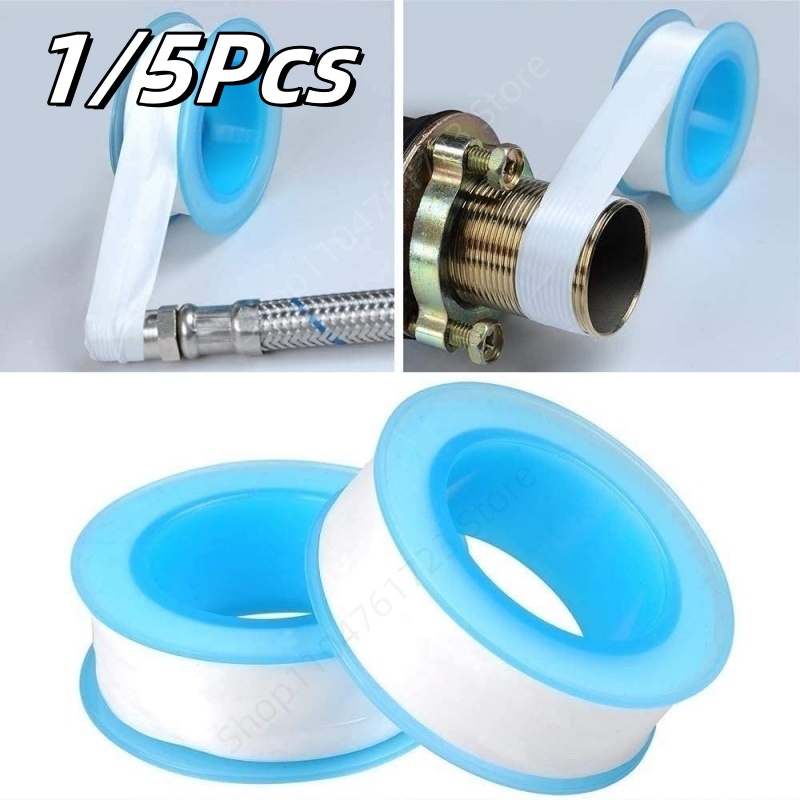 Ptfe Tape Thread - 1/5 Pezzi Nastro per Tubi in