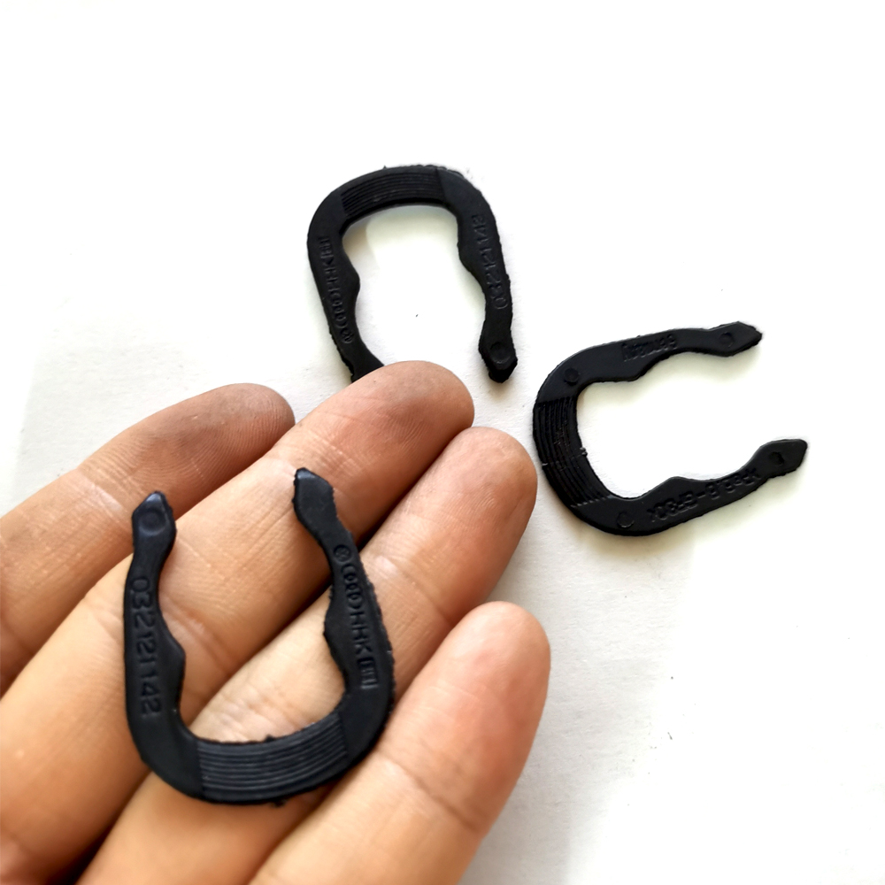 Plastic Pipe Clip - 10 Pezzi Clip a U in