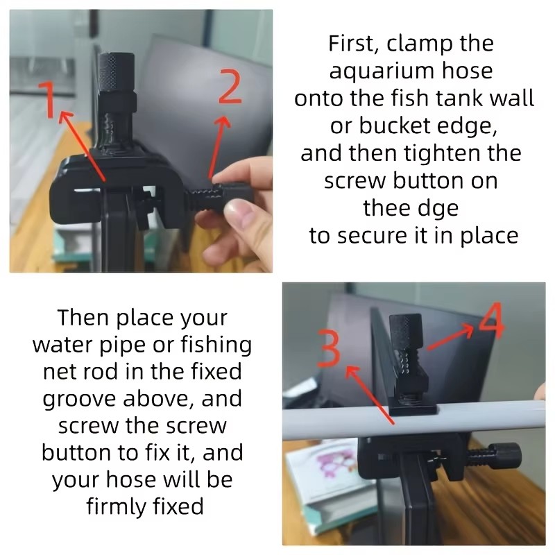 Morsetto per Tubo dell'Acquari - Plastic Pipe Clip recensione e prezzo