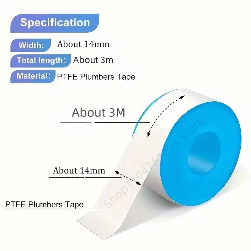 1/5 Pezzi Nastro per Tubi in P - Ptfe Tape Thread recensione e prezzo