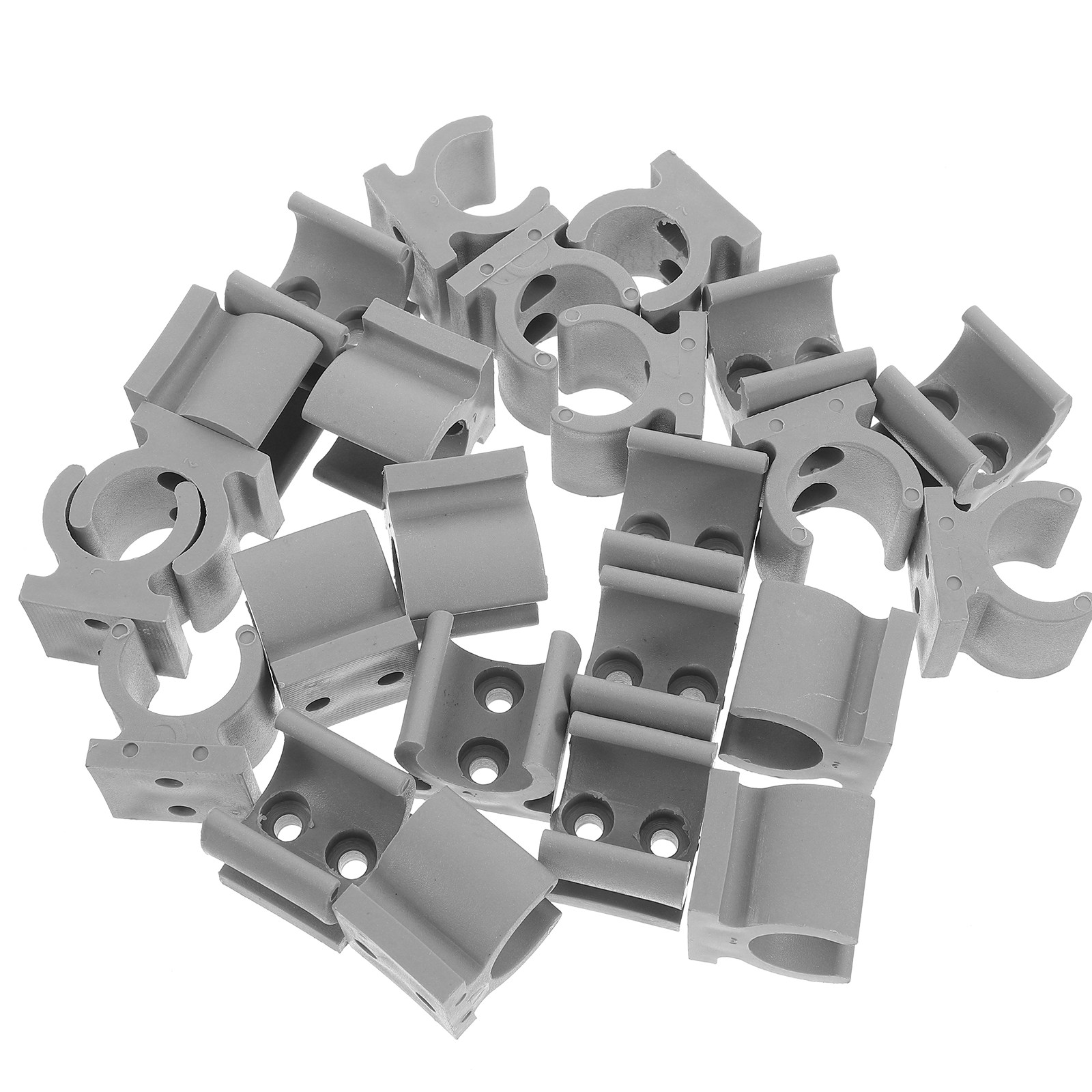 24 Pezzi di Morsetti a U in Pl - Plastic Pipe Clip recensione e prezzo