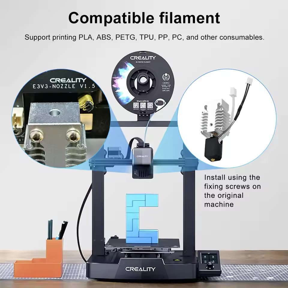 Kit Blocco Riscaldante per Sta - Creality Printer Ender 3 V3 recensione e prezzo